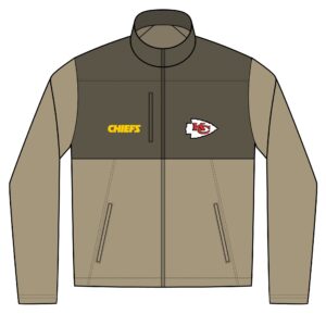 Kansas City Chiefs Unisex Realtree® Atlas Colorblock Soft Shell (Embroidery)