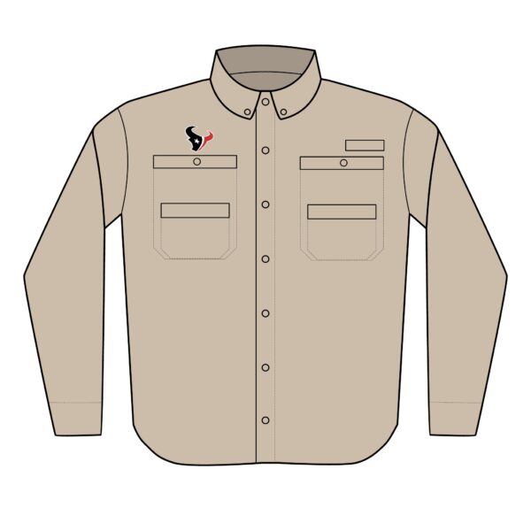 Houston Texans Men's PFG Tamiami™ II Shirt (Embroidery) - Image 2