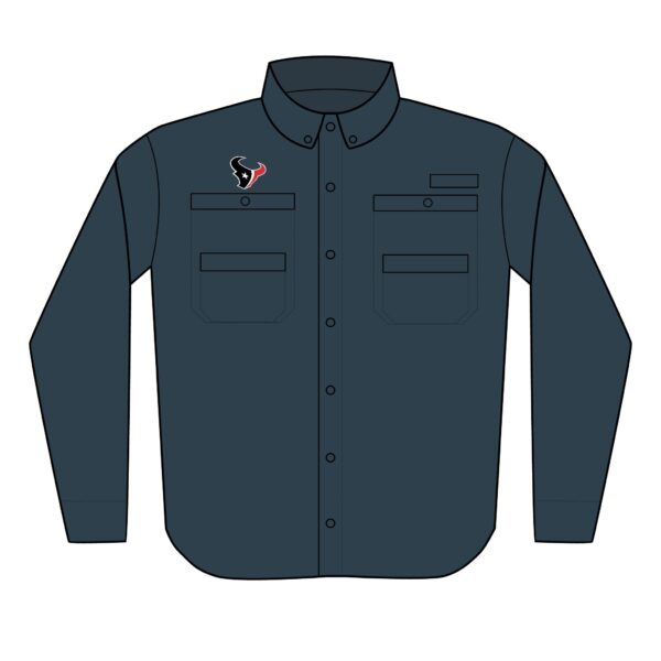 Houston Texans Men's PFG Tamiami™ II Shirt (Embroidery) - Image 5