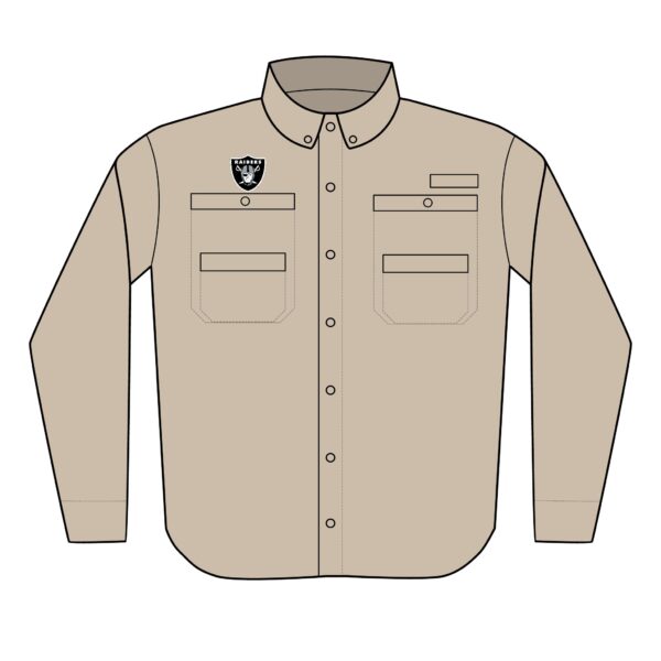 Las Vegas Raiders Men's PFG Tamiami™ II Shirt (Embroidery) - Image 2