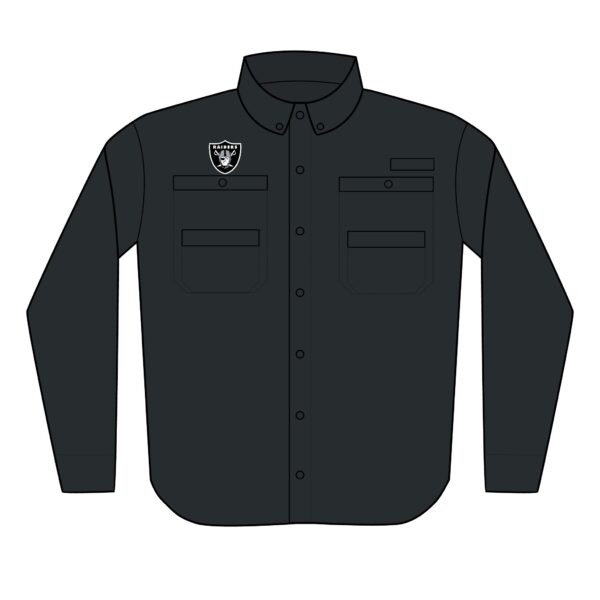 Las Vegas Raiders Men's PFG Tamiami™ II Shirt (Embroidery) - Image 3