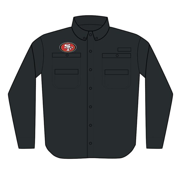 San Francisco 49ers Men's PFG Tamiami™ II Shirt (Embroidery) - Image 3