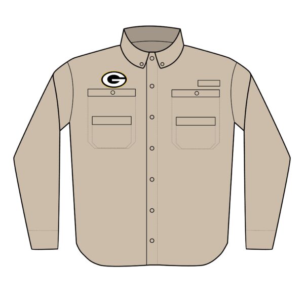 Green Bay Packers Men's PFG Tamiami™ II Shirt (Embroidery) - Image 2
