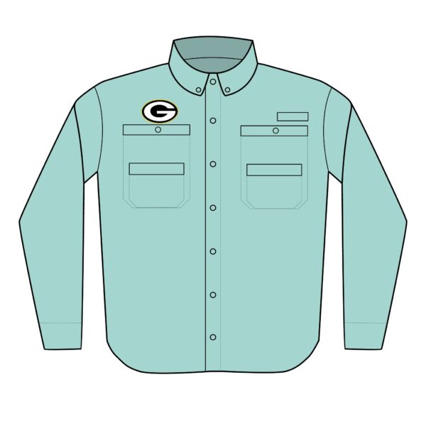 Green Bay Packers Men's PFG Tamiami™ II Shirt (Embroidery) - Image 4