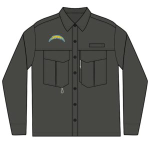 Los Angeles Chargers Men's Long Sleeve Eddie Bauer Performance Fishing Shirt