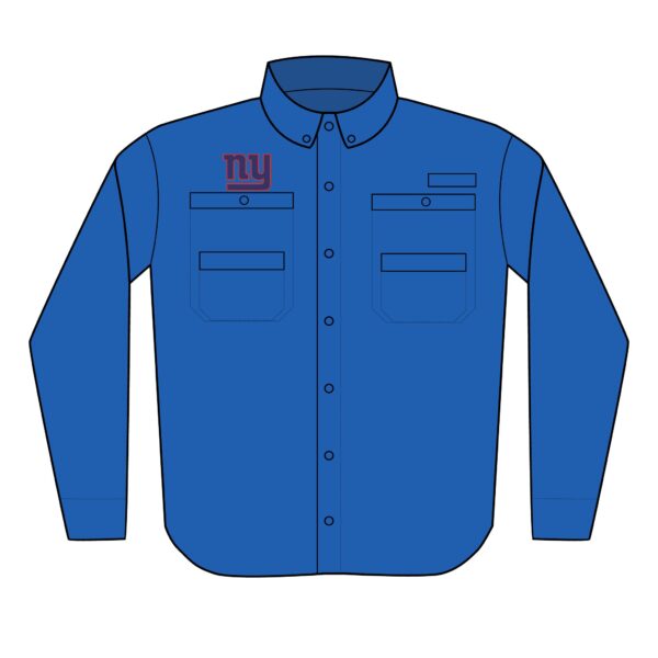 New York Giants Men's PFG Tamiami™ II Shirt (Embroidery) - Image 5
