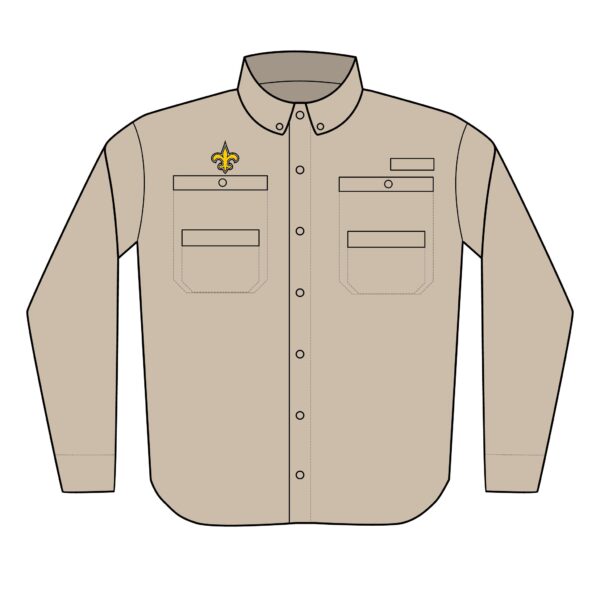 New Orleans Saints Men's PFG Tamiami™ II Shirt (Embroidery) - Image 2