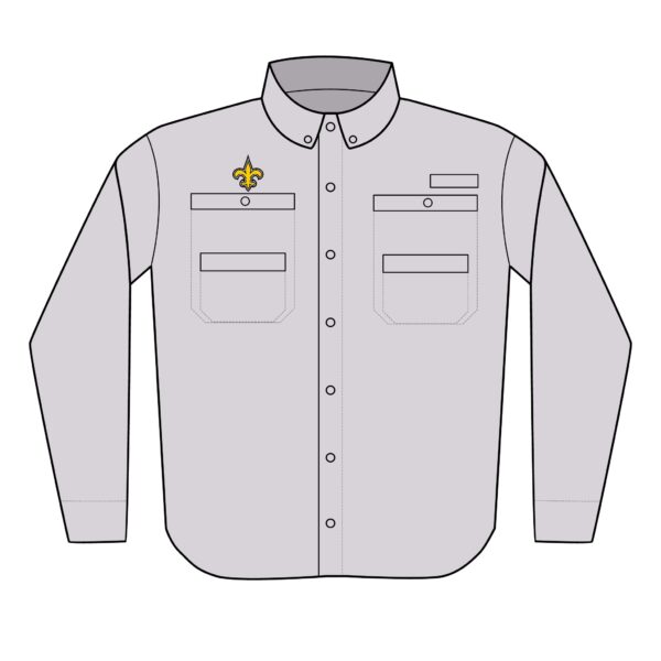 New Orleans Saints Men's PFG Tamiami™ II Shirt (Embroidery) - Image 3