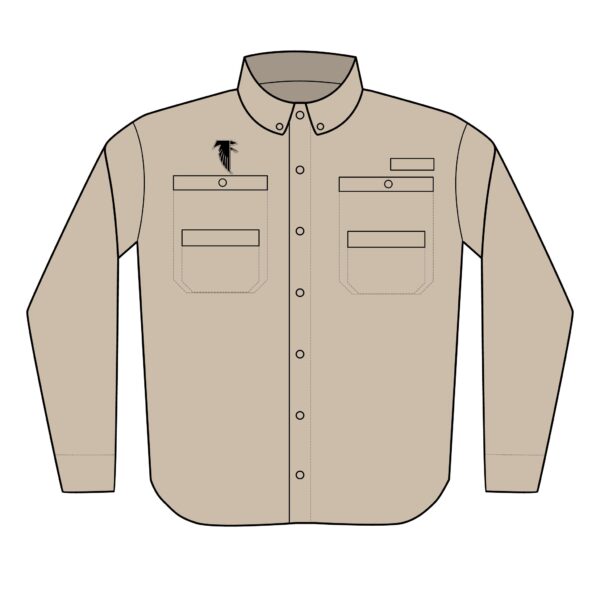 Atlanta Falcons Men's PFG Tamiami™ II Shirt (Embroidery) - Image 2