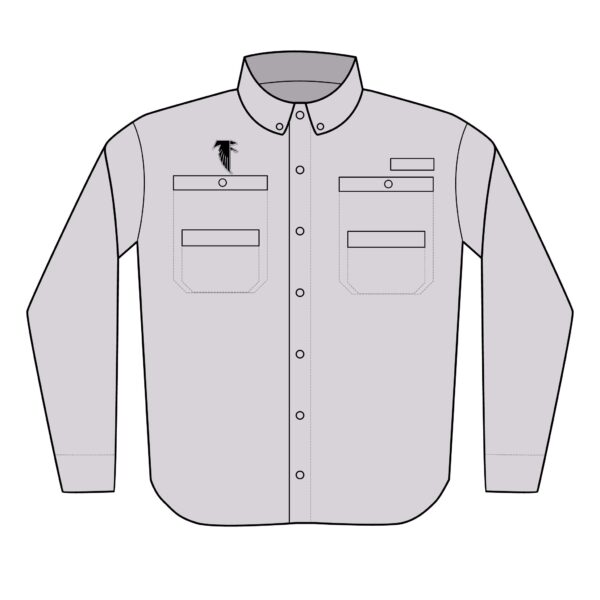 Atlanta Falcons Men's PFG Tamiami™ II Shirt (Embroidery) - Image 3