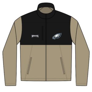 Philadelphia Eagles Unisex Realtree® Atlas Colorblock Soft Shell (Embroidery)