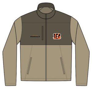 Cincinnati Bengals Unisex Realtree® Atlas Colorblock Soft Shell (Embroidery)