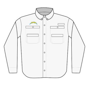 Los Angeles Chargers Men's PFG Tamiami™ II Shirt (Embroidery)