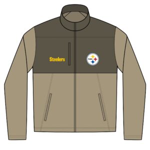Pittsburgh Steelers Unisex Realtree® Atlas Colorblock Soft Shell (Embroidery)