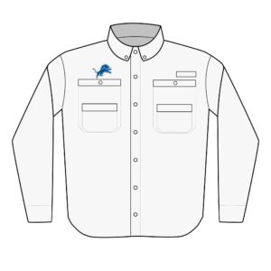 Detroit Lions Men's PFG Tamiami™ II Shirt (Embroidery)