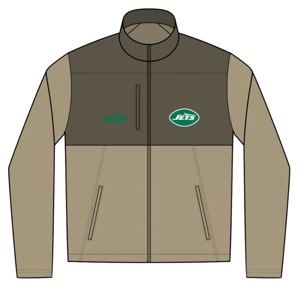 New York Jets Unisex Realtree® Atlas Colorblock Soft Shell (Embroidery) - Image 2