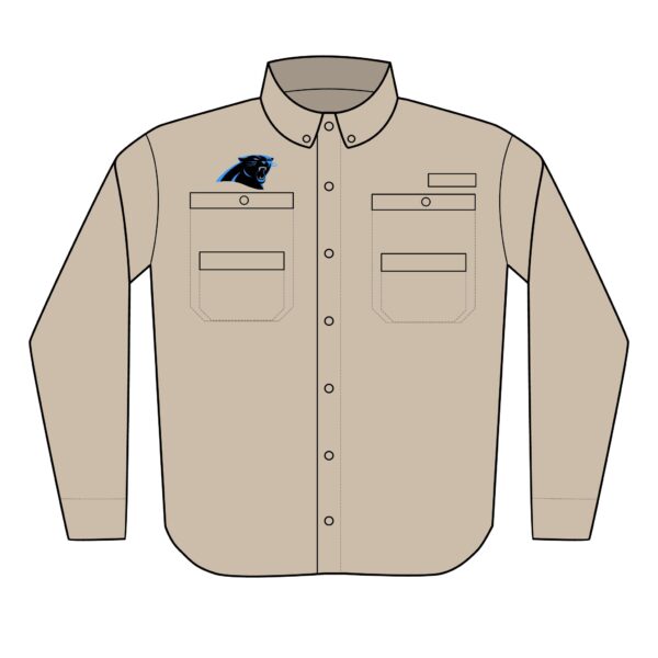 Carolina Panthers Men's PFG Tamiami™ II Shirt (Embroidery) - Image 2