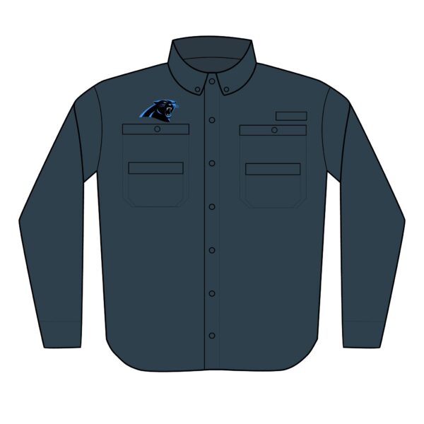 Carolina Panthers Men's PFG Tamiami™ II Shirt (Embroidery) - Image 3