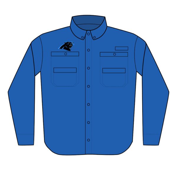 Carolina Panthers Men's PFG Tamiami™ II Shirt (Embroidery) - Image 5