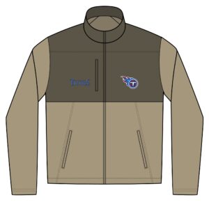 Tennessee Titans Unisex Realtree® Atlas Colorblock Soft Shell (Embroidery)