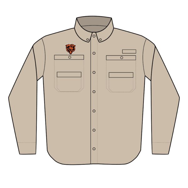 Chicago Bears Men's PFG Tamiami™ II Shirt (Embroidery) - Image 2