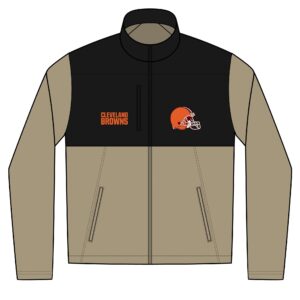 Cleveland Browns Unisex Realtree® Atlas Colorblock Soft Shell (Embroidery)