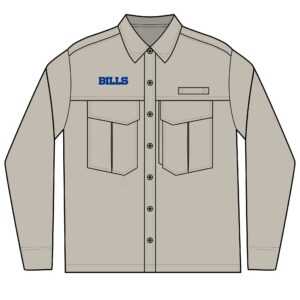 Buffalo Bills Men's Long Sleeve Eddie Bauer Performance Fishing Shirt