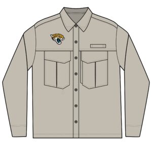 Jacksonville Jaguars Men's Long Sleeve Eddie Bauer Performance Fishing Shirt
