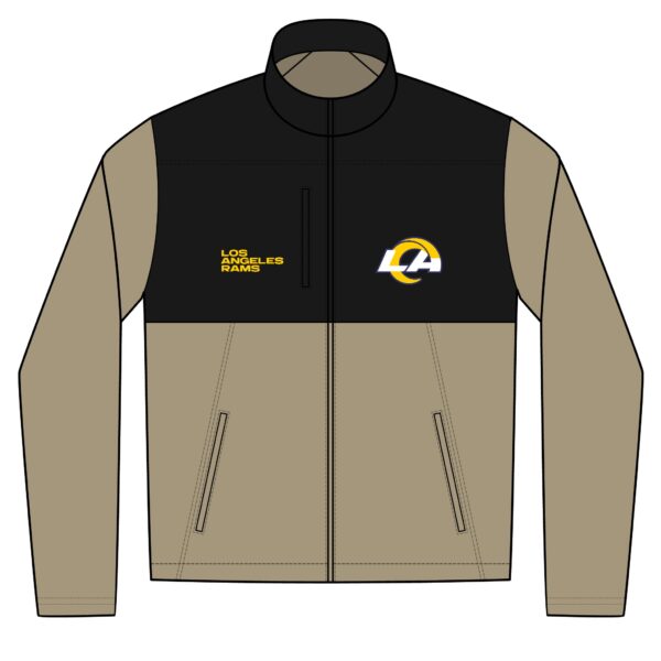 Los Angeles Rams Unisex Realtree® Atlas Colorblock Soft Shell (Embroidery) - Image 2
