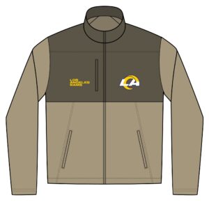 Los Angeles Rams Unisex Realtree® Atlas Colorblock Soft Shell (Embroidery)