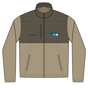 Seattle Seahawks Vintage Oakland Unisex Realtree® Atlas Colorblock Soft Shell (Embroidery)