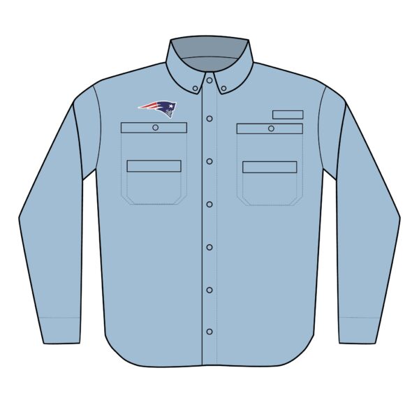 New England Patriots Men's PFG Tamiami™ II Shirt (Embroidery) - Image 4