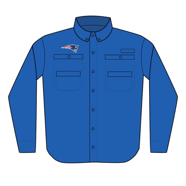 New England Patriots Men's PFG Tamiami™ II Shirt (Embroidery) - Image 5