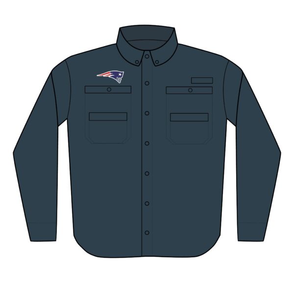 New England Patriots Men's PFG Tamiami™ II Shirt (Embroidery) - Image 6
