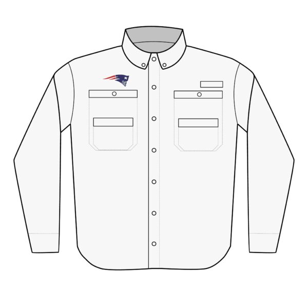 New England Patriots Men's PFG Tamiami™ II Shirt (Embroidery)