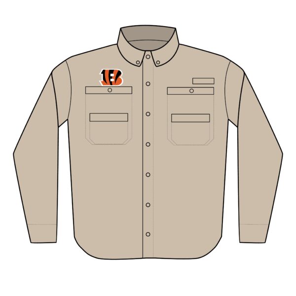 Cincinnati Bengals Men's PFG Tamiami™ II Shirt (Embroidery) - Image 2
