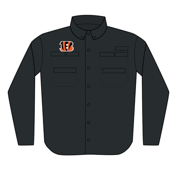 Cincinnati Bengals Men's PFG Tamiami™ II Shirt (Embroidery) - Image 3