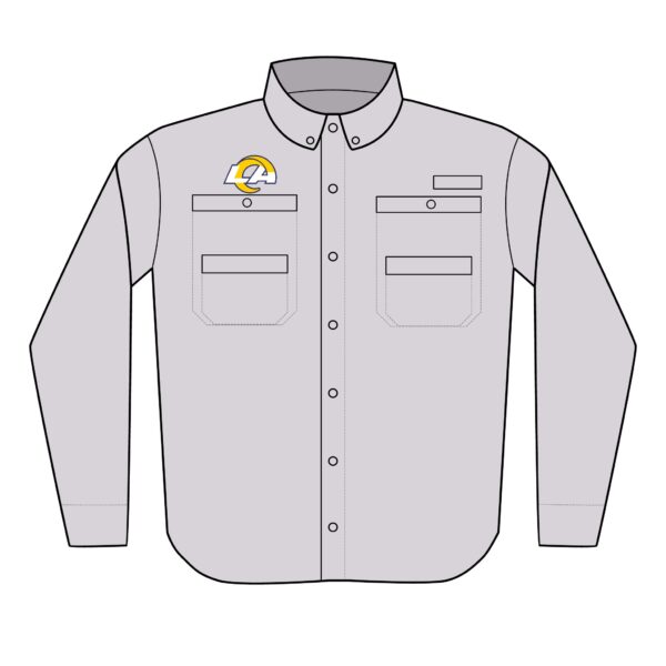 Los Angeles Rams Men's PFG Tamiami™ II Shirt (Embroidery) - Image 4