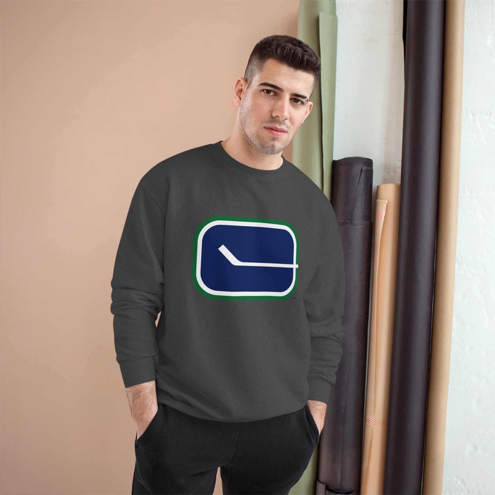 Vancouver Canucks Champion Sweatshirt - Image 11