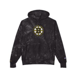Boston Bruins Unisex Champion Tie-Dye Hoodie (Embroidery)