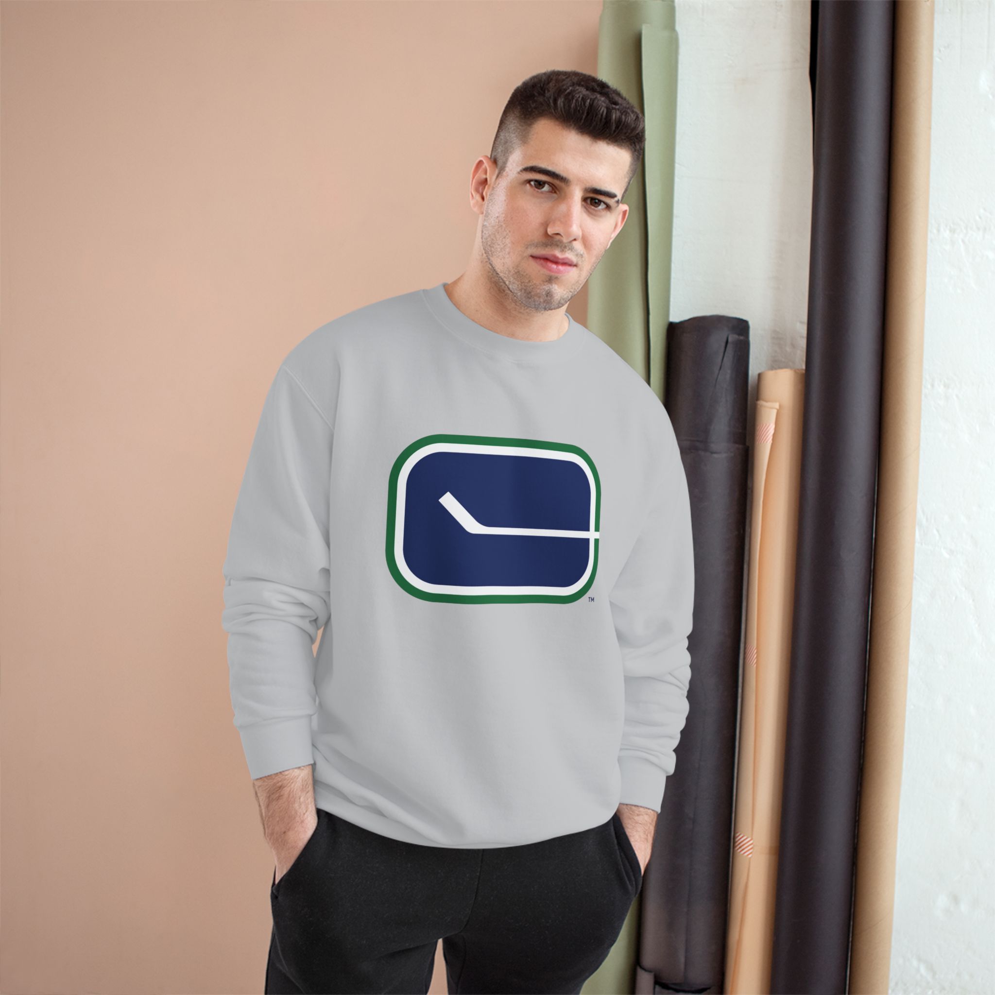 Vancouver Canucks Champion Sweatshirt - Image 7