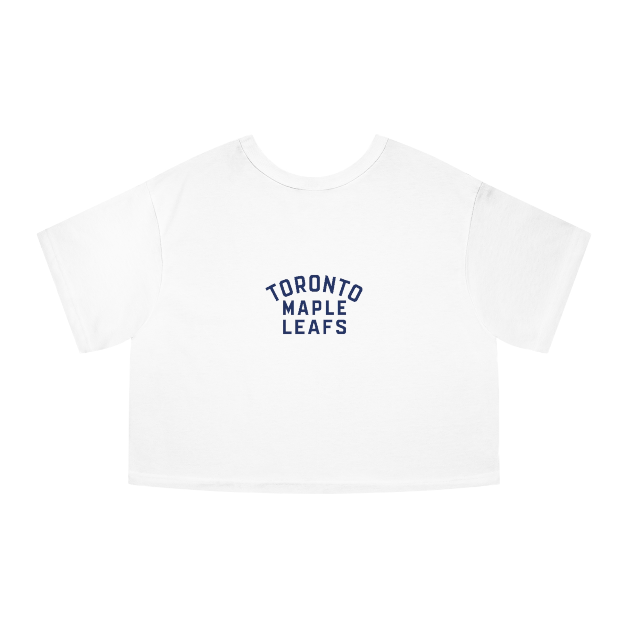 Toronto Maple Leafs Champion Women's Heritage Cropped T-Shirt - Image 5