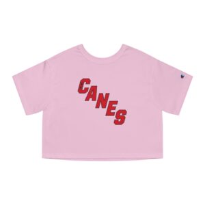 Carolina Hurricanes Champion Women's Heritage Cropped T-Shirt