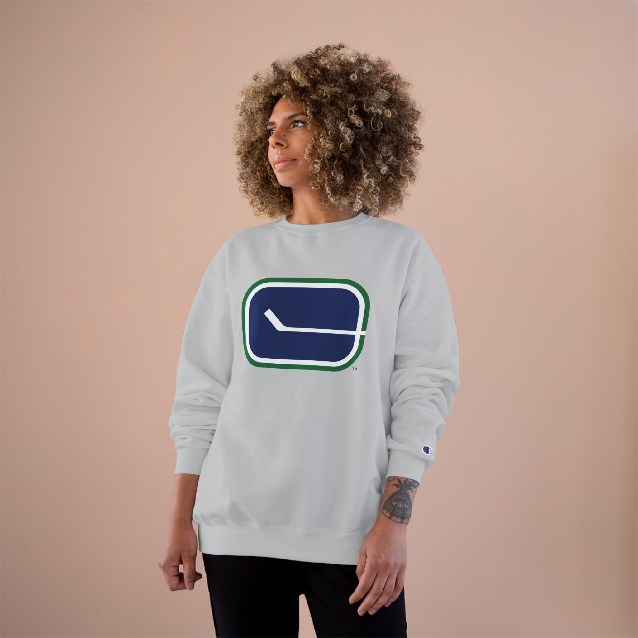 Vancouver Canucks Champion Sweatshirt - Image 8