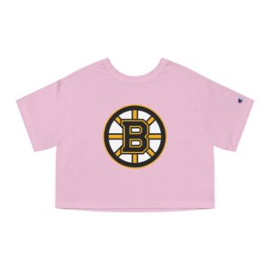 Boston Bruins Champion Women's Heritage Cropped T-Shirt