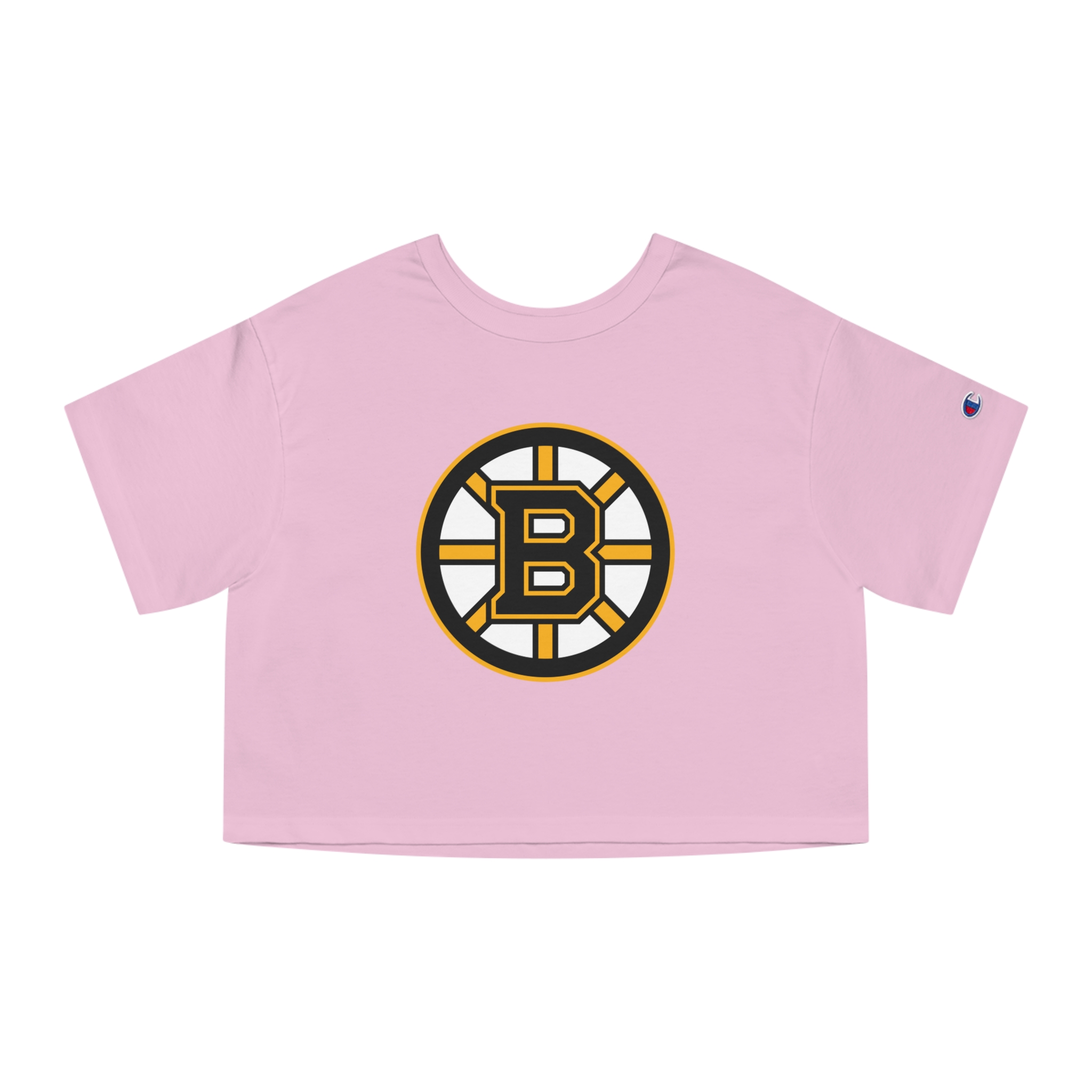Boston Bruins Champion Women's Heritage Cropped T-Shirt