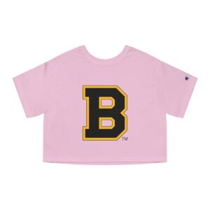 Boston Bruins Champion Women's Heritage Cropped T-Shirt