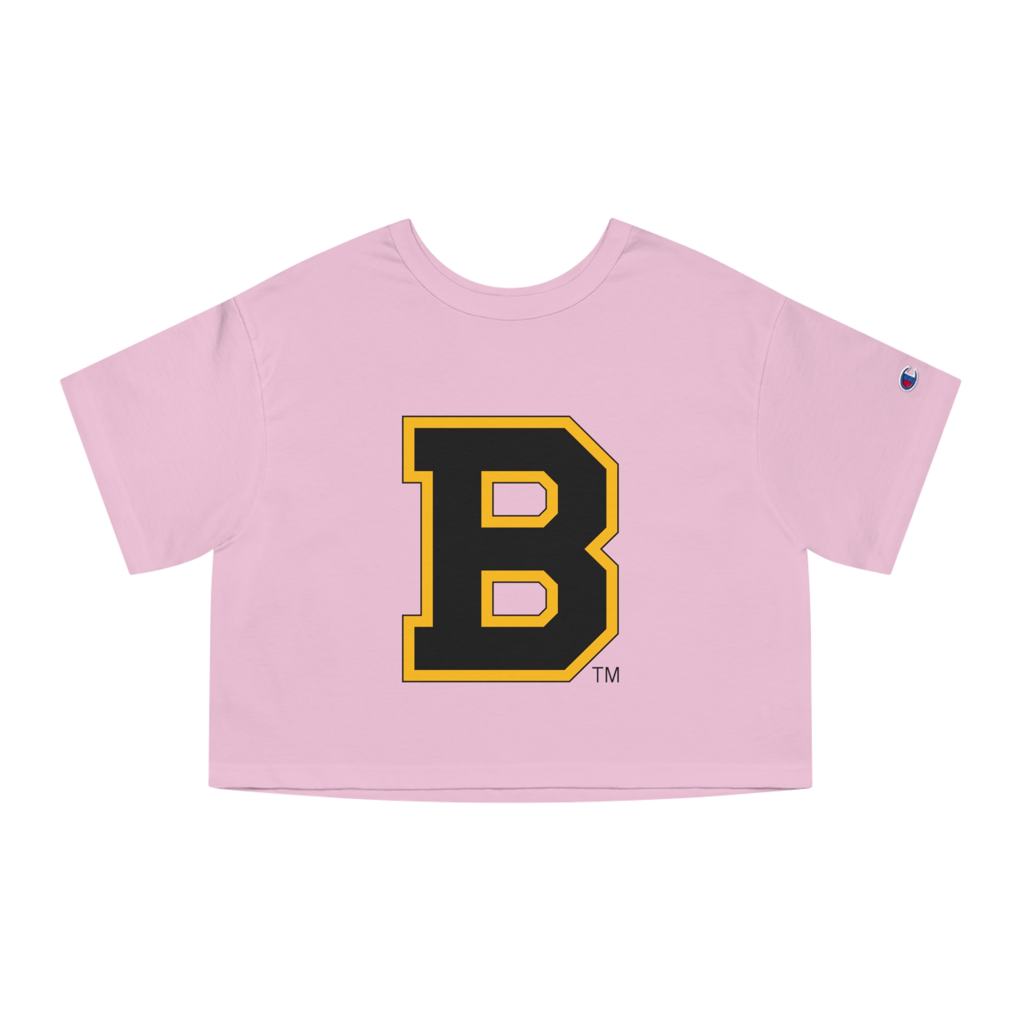 Boston Bruins Champion Women's Heritage Cropped T-Shirt