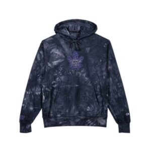 Toronto Maple Leafs Unisex Champion Tie-Dye Hoodie (Embroidery)