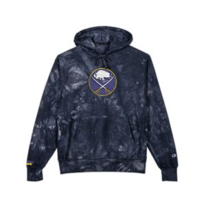 Buffalo Sabres Unisex Champion Tie-Dye Hoodie (Embroidery)